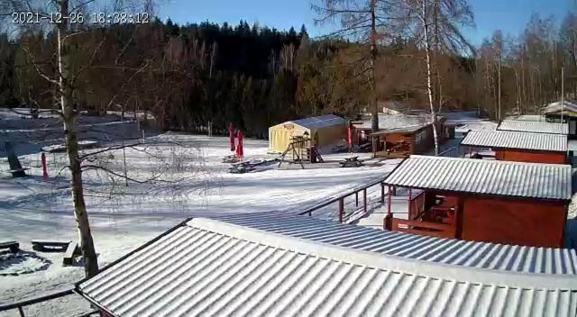 Chatka Agawa nová v areálu Koupaliště Bystré v Orlických horách Exterior foto